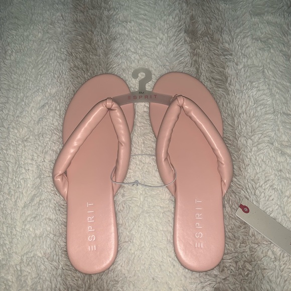 Esprit Codi Nude Pink Sandals - Picture 3 of 5